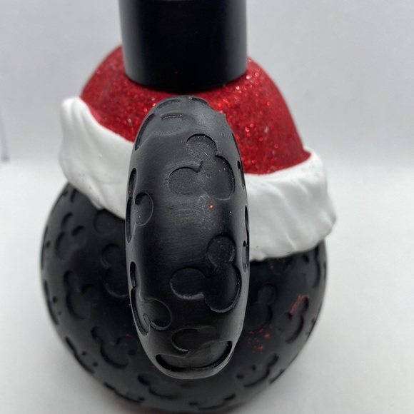 Disney Christmas Mickey Mouse Red Glitter Santa Hat Soap Dispenser - Picture 9 of 12